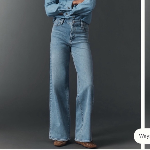 Frame Denim Denim - Frame le slim palazzo jean jeans wide leg size 27